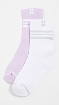 Sweaty Betty - 2 Pack Go Faster Ankle Socks