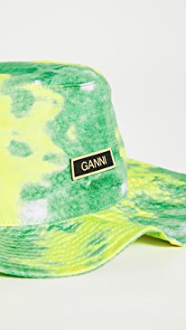 GANNI - Recycled Tech Bucket Hat