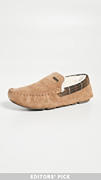 Barbour - Monty Suede Slippers