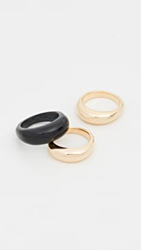 Soko - Mixed Material Fanned Ring Stack