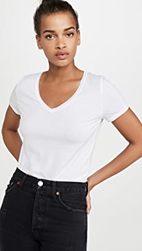 Skin - V Neck Tee