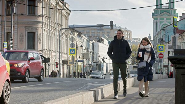 Москва в период нерабочих дней