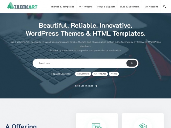 aThemeArt homepage