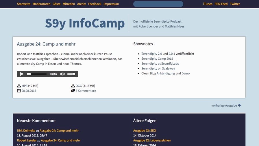 S9y InfoCamp