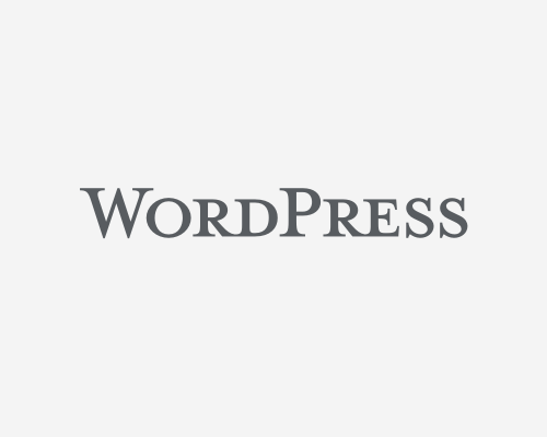 Logo WordPress - Word Mark