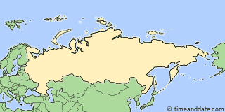 Location of Novosibirsk