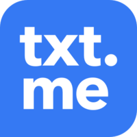Логотип компании «txt.me»