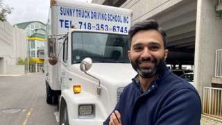 Sunny Truck Driving School operations manager Tejbir Batth