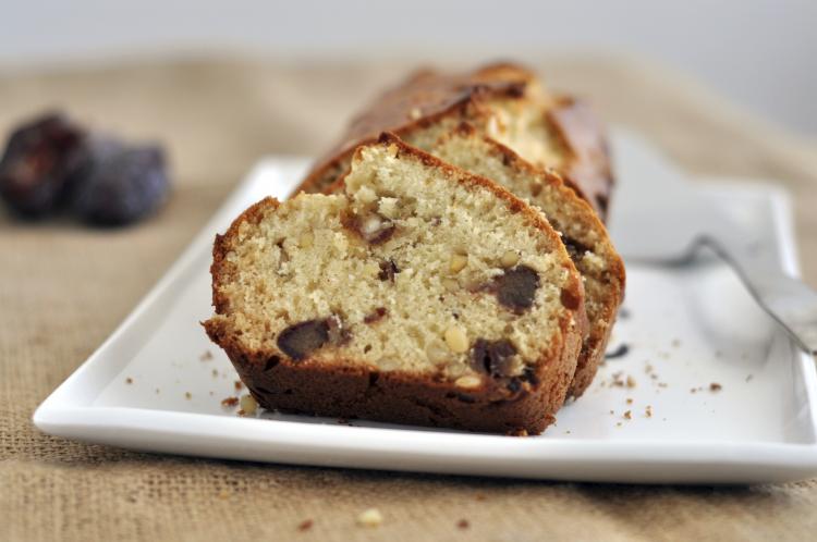 Pine nut and date bread.