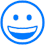 Logo of happy face emoji