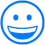 Iloisen emojin logo