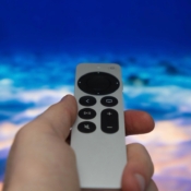 Siri Remote in hand 2