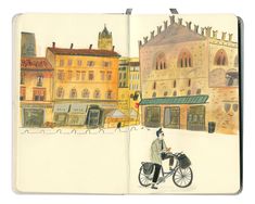   Travel Sketchbook, Watercolor Sketchbook, Artist Sketchbook, Watercolour, Gouache, Observational Drawing, Beautiful Sketches, Sketchbook Inspiration, Urban Sketching