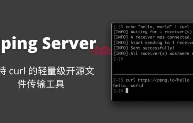 Piping Server - 支持 curl 的轻量级开源文件传输工具 22