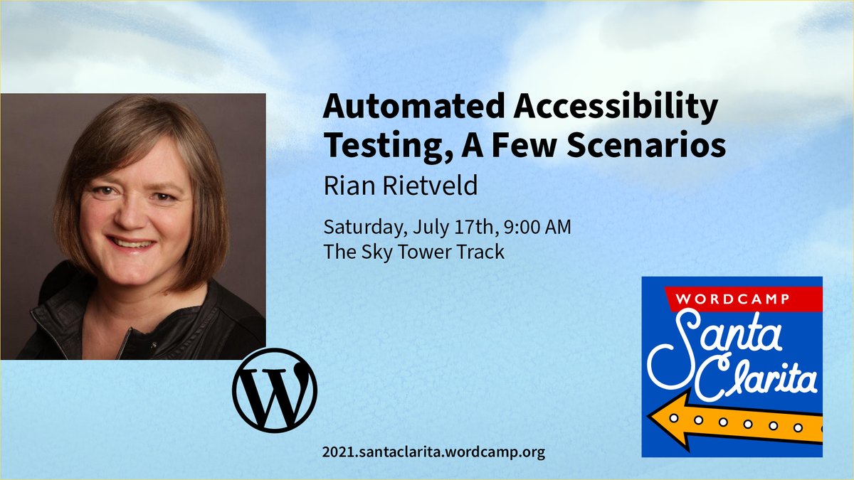 @RianRietveld presents Automated Accessibility Testing, A Few Scenarios