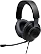 JBL Quantum 100 - Wired Over-Ear Gaming Headphones - Black