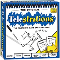 USAOPOLY Telestrations Original 8 Player, Family Board Game, A Fun Family Game for Kids and Adults, Family Game Night...