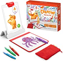 Osmo - Creative Starter Kit for iPad - 3 Educational Learning Games - Ages 5-10 - Drawing, Word Problems & Early Physics...