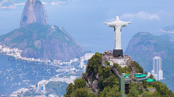 Christ the Redeemer in Rio de Janeiro, Brazil