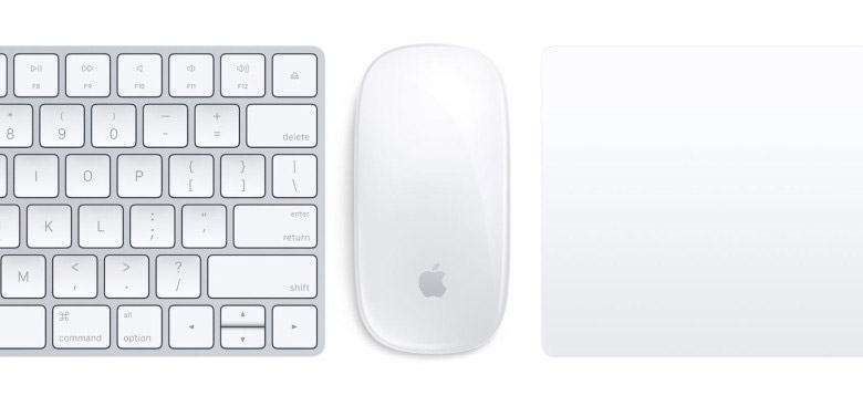 Magic Mouse Trackpad en Keyboard