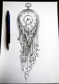   Bild Tattoos, Neue Tattoos, Body Art Tattoos, Cool Tattoos, Tatoos, 1 Tattoo, Tatoo Art, Tattoo Time, Tattoo Clock