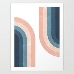 Buy 70s Rainbow Art Print by cafelab. Worldwide shipping available at Society6.com. Just one of millions of high quality products available. Geometry Art, Rainbow Art, Acrylic Painting Canvas, Canvas Paintings, Textures Patterns, New Art, Print Design, Design Shop, Gallery Wall