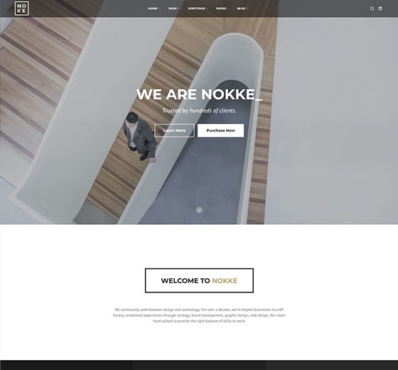 Nokke_Minimal_Agency_Elementor_WordPress_Theme_preview