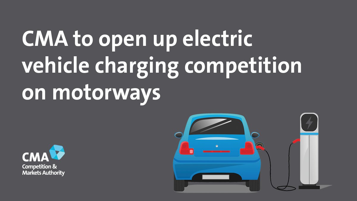 CMA to open up electric vehicle charging competition on motorways