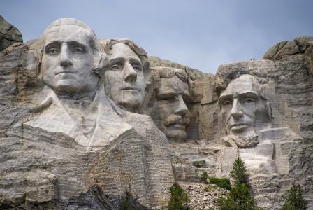 US Presidents Monument, Mount Rushmore.