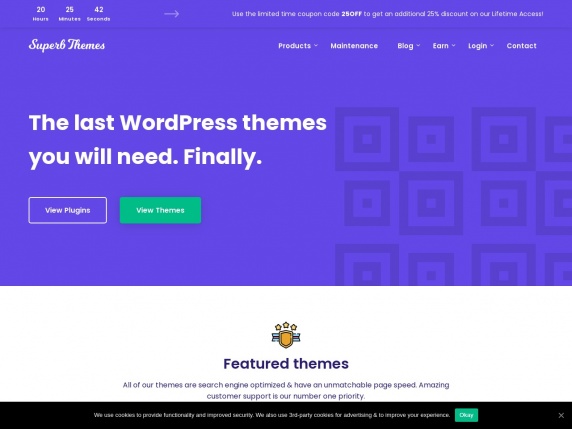 Web de SuperbThemes