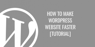 How to make WordPress website faster