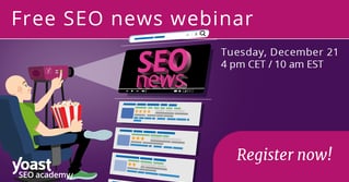 SEO news webinar – looking towards 2022