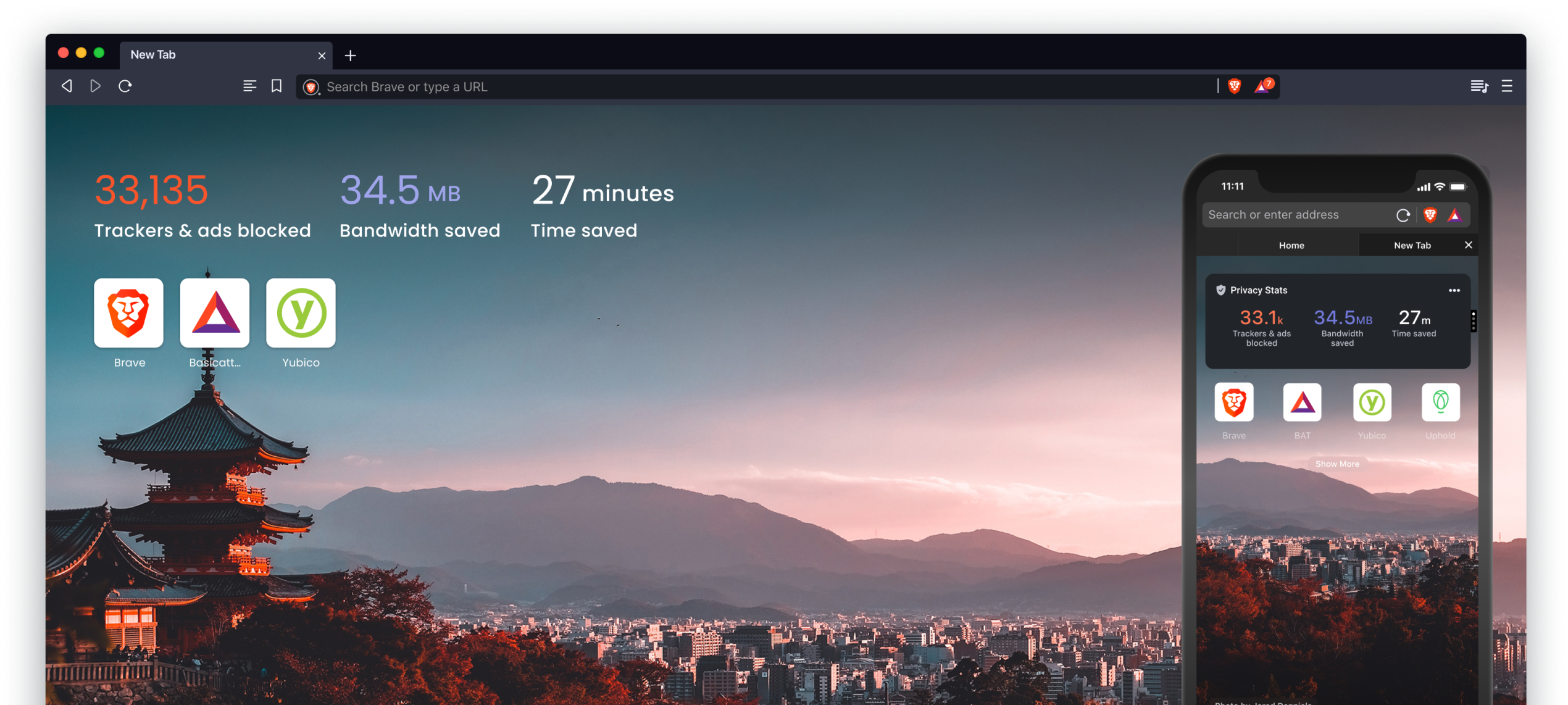 Brave Browser Screenshot