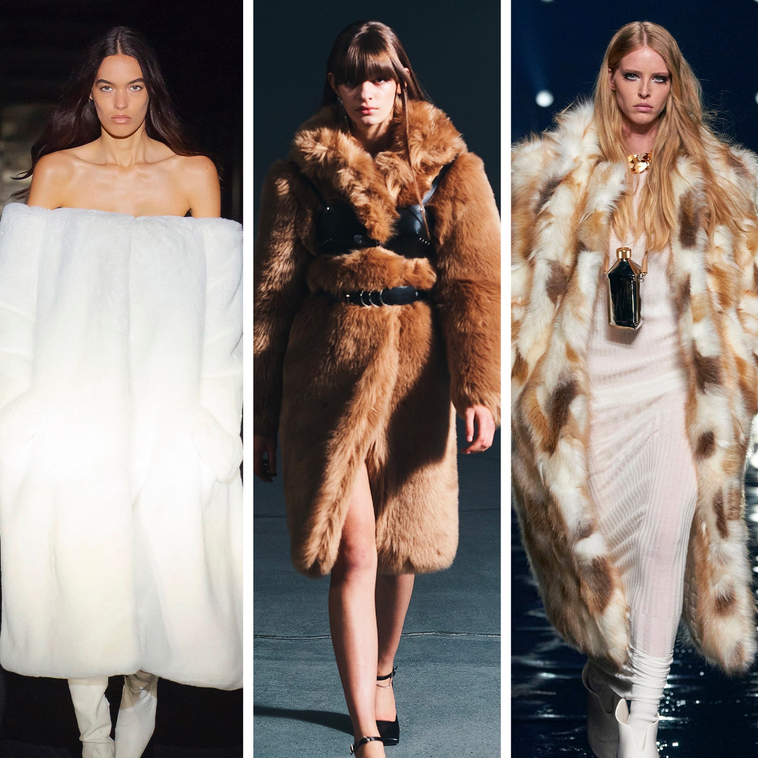 Fake Fur ist der Mode Trend fr Winter 2021