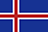 Flag for Iceland