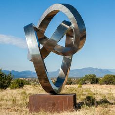 Forever | Gino Miles Plaster Sculpture, Metal Art Sculpture, Steel Sculpture, Outdoor Sculpture, Abstract Sculpture, Contemporary Sculpture, Modern Outdoor Fountains, Outdoor Art, Yard Sculptures