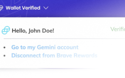 Brave and Gemini partner to provide an integrated custodial wallet for Brave Rewards users