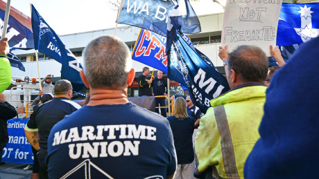 The Prime Minister has threatened to break the power of the Maritime Union of Australia.