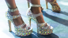 Interior designer Yasmine Ghoniem aspires to samba in shoes like these. 