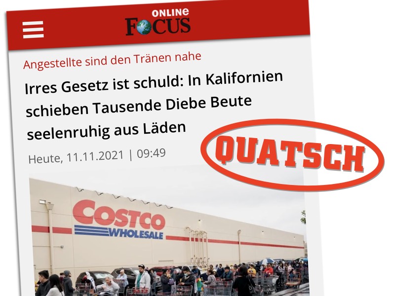 Irres Gesetz ist schuld: In Kalifornien schieben Tausende Diebe Beute seelenruhig aus Läden