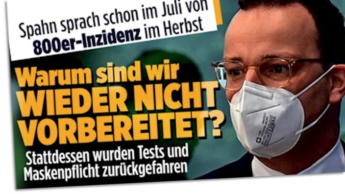 Bild-Schlagzeile: Warum sind wir WIEDER NICHT VORBEREITET?