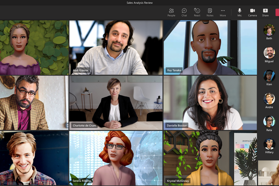 Mesh for Microsoft Teams aims to make collaboration in the ‘metaverse’ personal and fun