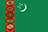 Flag for Turkmenistan