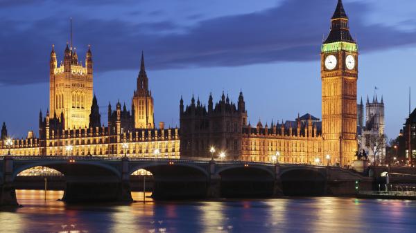 The Houses of Parliament and Big Ben, London