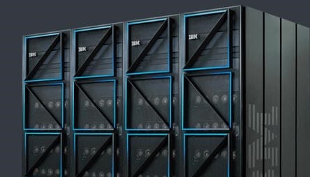 Das Bild zeigt IBM Power 10 Computer