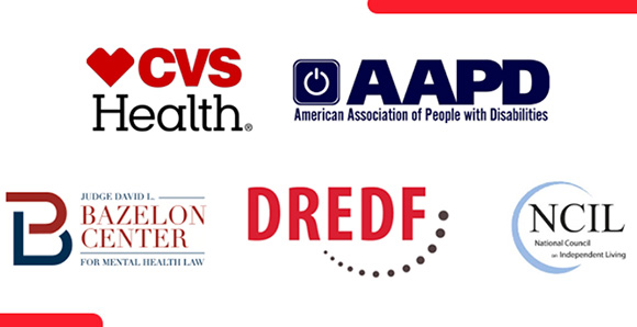 CVS Health, AAPD, Bazelon Center, DREDF, and NCIL