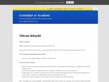 Geiriadur yr Academi