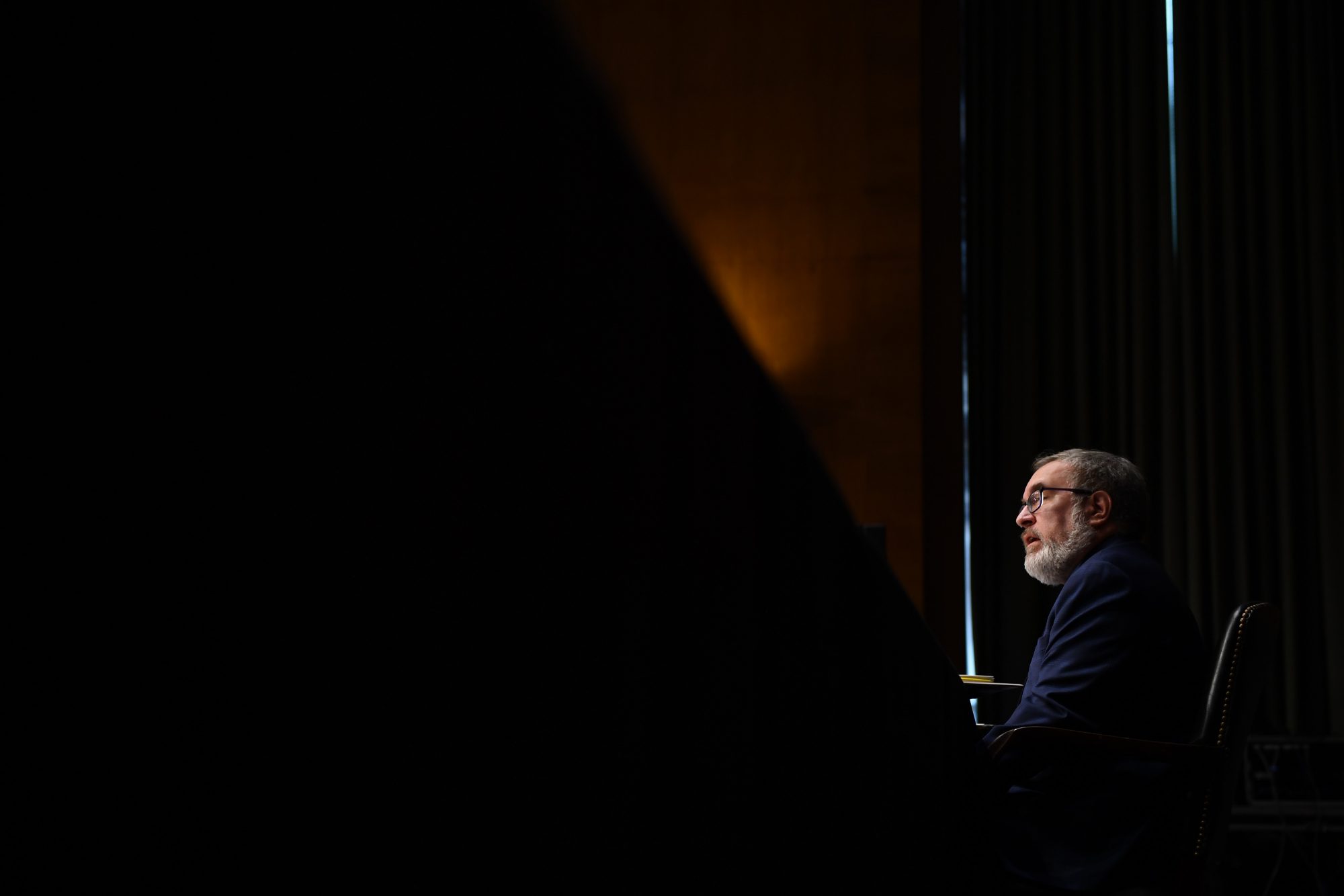 photo of EPA administrator Andrew Wheeler at oversight hearing