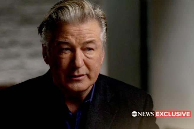 Alec Baldwin ha rilasciato un'intervista tv sull'incidente di Rust