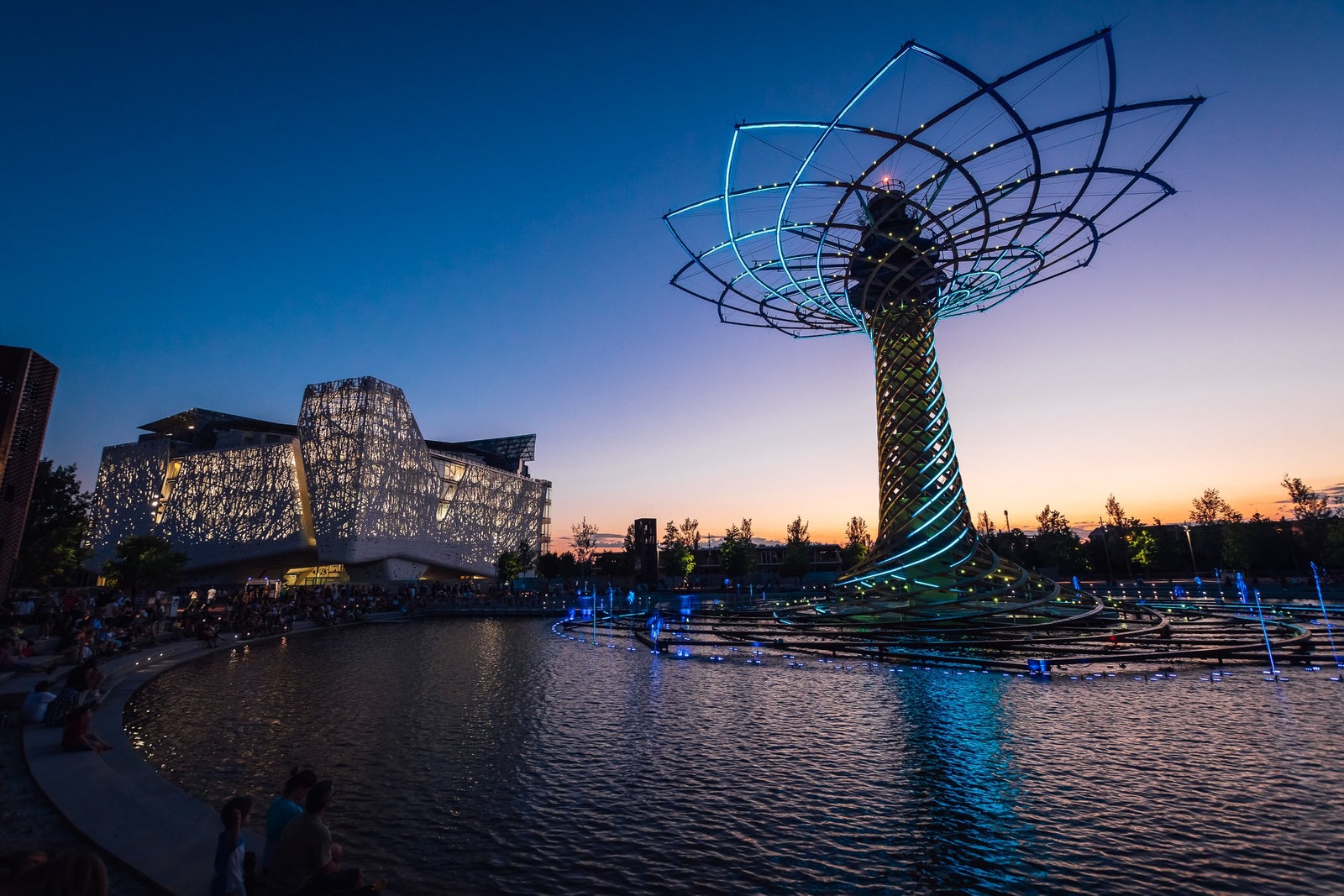 L'albero della vita simbolo di Expo e di Mind.